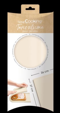 Tapis pour génoise ScrapCooking® - Silicone - 27 x 36 cm