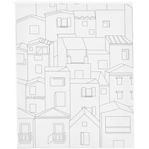 Toile imprimée Créativ Company - Ville - 24 x 30 cm - 360 g/m²