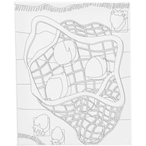 Toile imprimée Créativ Company - Agrumes - 24 x 30 cm - 360 g/m²