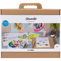 Kit de démarrage DIY Gouache Créativ Company - Creative Box