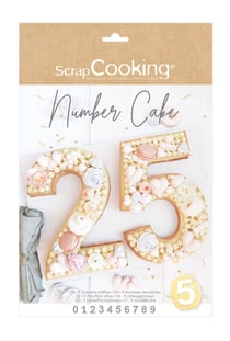Kit Number cake 9 chiffres ScrapCooking®