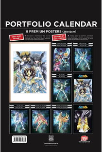 Saint Seiya - les chevaliers du Zodiaque : Calendriers Portfolio (édition 2026)