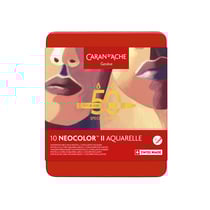 Pastels à la cire aquarellables - Caran d'Ache - Neocolor II 50 ans Edition Spéciale - Assortiment Portrait