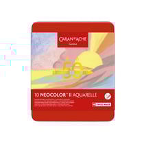 Pastels à la cire aquarellables - Caran d'Ache - Neocolor II 50 ans Edition Spéciale - Assortiment Pastel