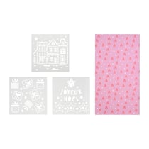 Mes pochoirs de Noël x3