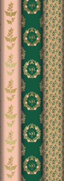 Rouleaux de  de papier cadeau de Noël - 8m x 70cm