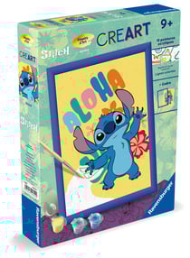 CreArt Kids Disney : Stitch Ravensburger - Lilo et Stitch - 18 x 24 cm