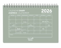 Agenda mensuel 2026 Oslo Calendar - 16x24 cm - 12 mois de janvier à décembre