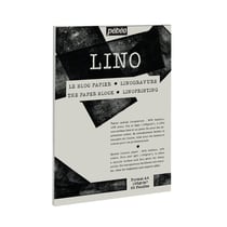Bloc papier Pébéo - Lino - 80 feuilles - A4 - 105 g/m²