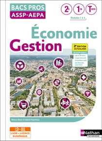 Économie-Gestion - 2de/1re/Term Bac Pro ASSP/AEPA - Éd. 2025 - Livre + licence
