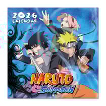 Calendrier 2026 - Naruto Shippuden - 30 x 30 cm