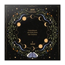 Calendrier mural 2026 - Astral - 30 x 30 cm