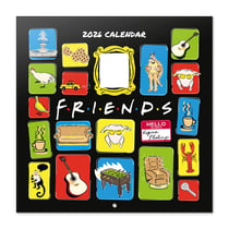 Calendrier mural 2026 - Friends - 30 x 30 cm