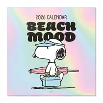 Calendrier mural 2026 - Snoopy - 30 x 30 cm