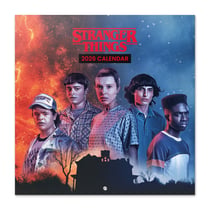 Calendrier 2026 - Stranger Things Saison 5 - 30 x 30 cm