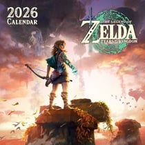 Calendrier mural 2026 Grupo Erik - Legend of Zelda - 30 x 30 cm