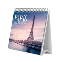Calendrier de bureau 2026 - Paris
