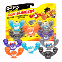 Lot de 5 Goo Jit Zu Slingers - Moose Toys
