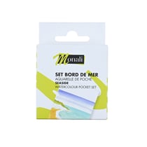 Set aquarelle de poche - Bord de mer - Monali