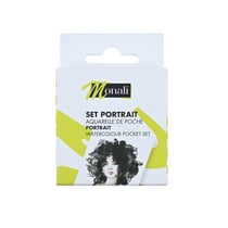 Set aquarelle de poche - Portrait - Monali