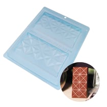 Moule pour chocolat en 3 parties Patisdecor - Tablette Origami