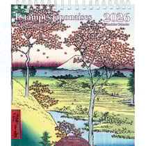 Calendrier mural mini 2026 Editions du désastre - Estampes japonaises