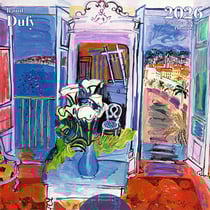 Calendrier mural 2026 Editions du désastre - 30 x 30 cm - Dufy