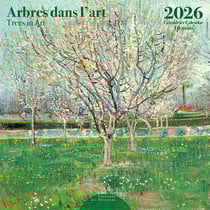 Calendrier mural 2026 Editions du désastre - 30 x 30 cm - Arbre dans l'art