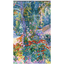 Calendrier mural 2026 - Jardin dans l'Art - 29 x 49 cm