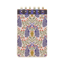 Bloc-notes Designworks - 8,9 x 14 cm - Peacock - 160 pages lignées