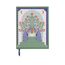 Carnet Designworks - 15,2 x 20,3 cm - Peacock - 192 pages lignées