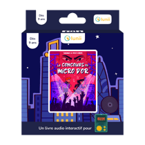 Le concours du Micro d'Or - Livre audio interactif - Dès 9 ans - pour FLAM