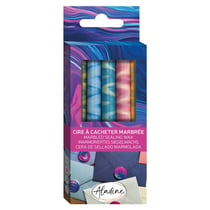 Lot de 5 bâtons de cire Aladine - Marbré papillon