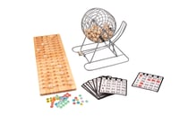 Bingo en bois numéro 1 à 90 - 18 cm