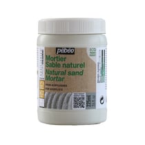 Mortier sable naturel Pébéo en pot de 225 ml