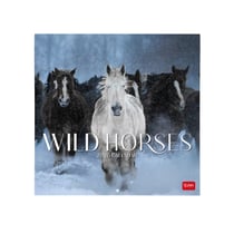 Calendrier mural 2026 Legami - Wild horses - 30 x 29 cm