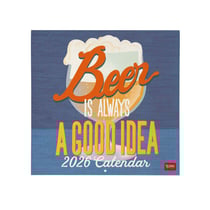 Calendrier mural 2026 Legami - Beer - 30 x 29 cm