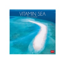 Calendrier mural 2026 Legami - Vitamin Sea - 30 x 29 cm