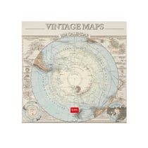 Calendrier mural 2026 Legami - Vintage Maps - 30 x 29 cm