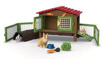 Figurine clapier à lapins - Schleich