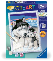 Créart : Doux bisous de Husky - Ravensburger