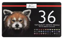 Lot de 36 crayons de couleur - Nassau - Coleurs assorties