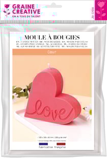 Moule à bougies Graine Créative - Coeur
