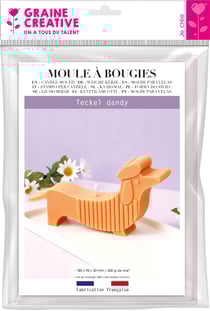 Moule à bougies Graine Créative - Teckel