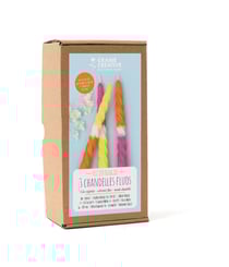 Kit chandelles fluo - Graine Creative