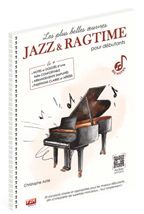 Les plus belles œuvres JAZZ & RAGTIME pour débutants