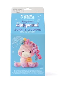 Kit minigurumi licorne - Graine Creative