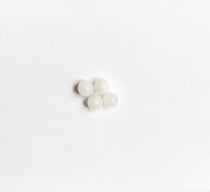 Pierres synthétiques blanches 8 mm