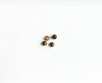Pierres naturelles marrons 6mm