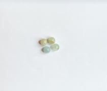 Pierres naturelles vertes 6 mm